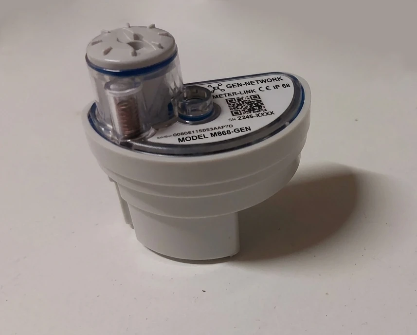 Designed plastic part with engineering annotations